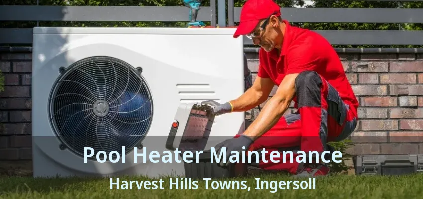 Pool Heater Maintenance Harvest Hills Towns, Ingersoll - ON Pool Heater Maintenance Harvest Hills Towns, Ingersoll - ON