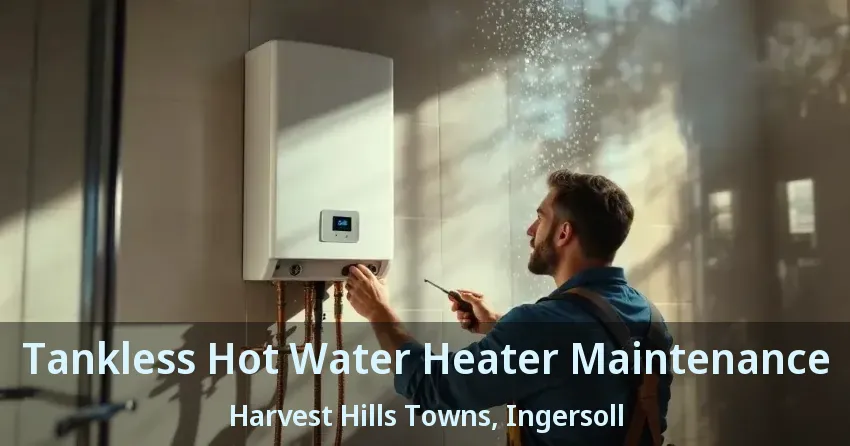 Tankless Hot Water Heater Maintenance Harvest Hills Towns, Ingersoll - ON Tankless Hot Water Heater Maintenance Harvest Hills Towns, Ingersoll - ON